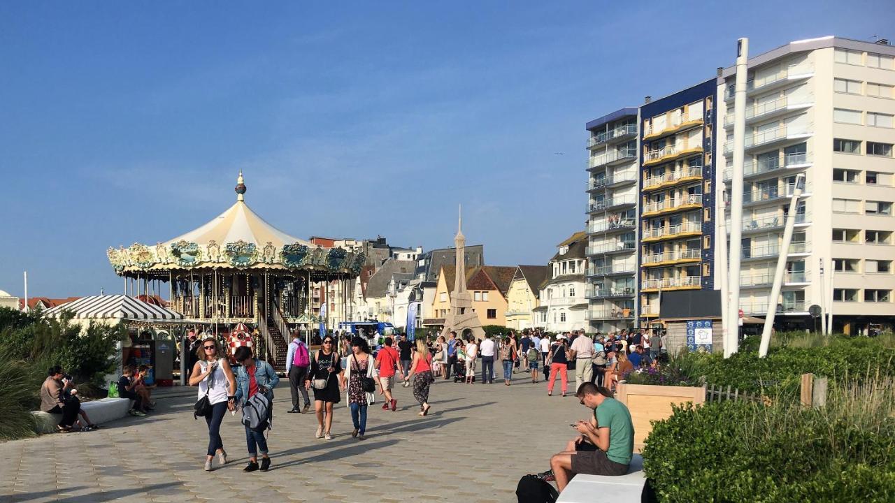 T2 Cabine Traversant Vue Front De Mer Le Touquet Paris-Plage מראה חיצוני תמונה