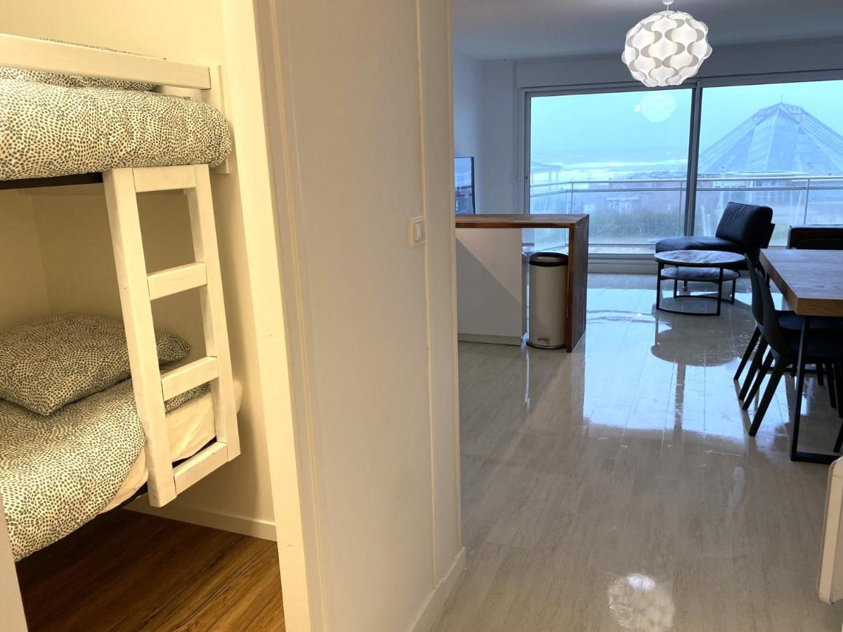 T2 Cabine Traversant Vue Front De Mer Le Touquet Paris-Plage מראה חיצוני תמונה